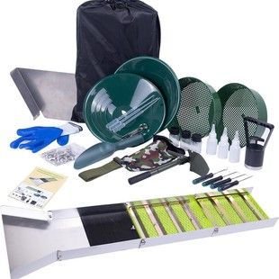 جدیدترین ابزار طلاشویی، لوله طلاشویی بدون موتور، لاستیکی و قابل حمل