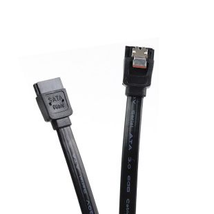 کابل SATA III 6Gbps با قفل، مناسب هارد SSD 2.5 اینچی