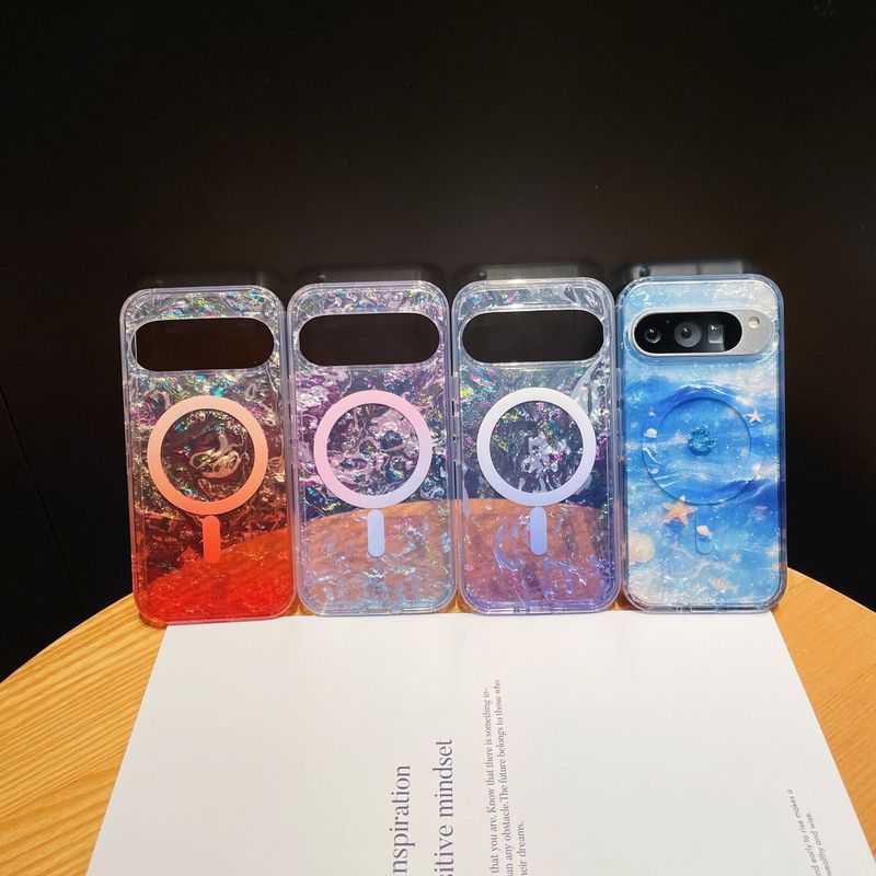 مناسب برای قاب گوشی Google 11pro، الگوی پوسته طلاکاری شده pixel11proXL دو لایه imd gradient color 10pro محافظ تلفن همراه...حجم فروش TOP10%