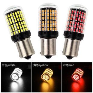 چراغ LED خودرو T20 مدل 1156 144SMD 3014 پرنور ضد سوسو