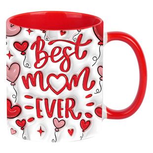 ماگ سرامیکی روز مادر طرح MOM و MAMA