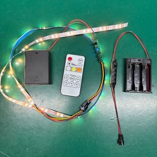 کنترلر دیمر 5V/12V با ریموت مادون قرمز و باتری 5
