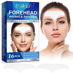 چسب چین و چروک پیشانی ELAIMEI پچ چین و چروک پیشانی 16p و چسب چین نازولبیال برای رقیق کردن خطوط ریز، الگوی سیچوان و چین بینی، ارسال ظرف 48 ساعت