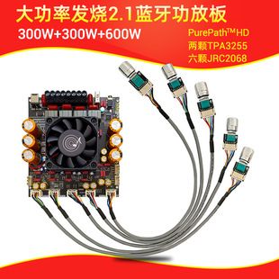 برد تقویت‌کننده دیجیتال بلوتوث AS21P 2.1 کانال 300W+300W+600W TPA3255