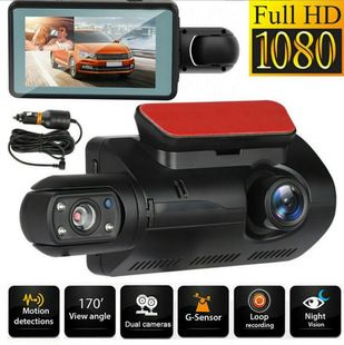دوربین خودرو A68 دو لنز 3 اینچ Full HD با دید در شب و تصویر عقب