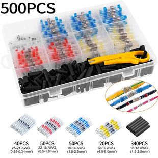 کیت ترمینال حرارتی ضدآب با حلقه لحیم 300/500/800 عددی