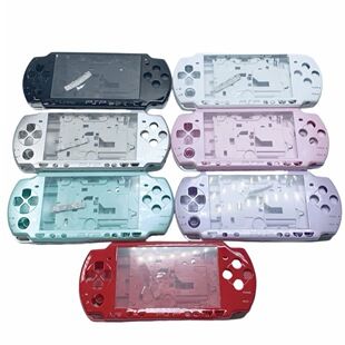قاب کامل PSP2000 با دکمهها، جایگزین رو و پشت
