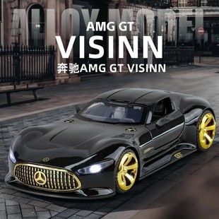 مرسدس بنز AMG GT آلیاژی 1/32 مدل ماشین مرسدس بنز شبیه سازی مفهومی زیورآلات مدل ماشین هدایای ماشین اسباب بازی تحویل دسته ای ترکیبی ظرف 48 ساعت