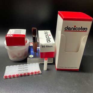 فیلتر سیگار Denicotea آلمان 3mm 6mm 9mm کریستالی اصل