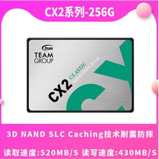 هارد SSD تیم CX2 سری 256G/512G/1TB اینترنال SATA3