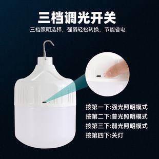 چراغ اضطراری LED خورشیدی قابل حمل با روشنایی بالا