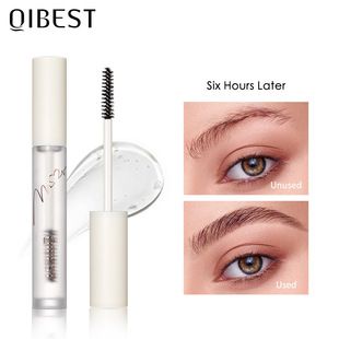 مایع آرایشی ابرو QIBEST، بی رنگ، شفاف، ضد آب، ضد تعریق و کم رنگ شدن آسان، مایع ترمیم کننده ابرو، بارانی ابرو، دسته ای مخلوط، تحویل 48 ساعته