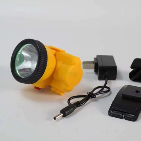 چراغ پیشانی LED شارژی پرقدرت صنعتی با باتری لیتیومی