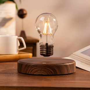 چراغ رومیزی مدرن مگنتی شناور، دکوری لوکس برای هدیه و دکوراسیون منزل