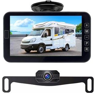 مجموعه مانیتورینگ نمای عقب 7 اینچی با وضوح بالا AHD720P دوربین معکوس اتومبیل وانت RV تحویل دسته ای ترکیبی ظرف 48 ساعت