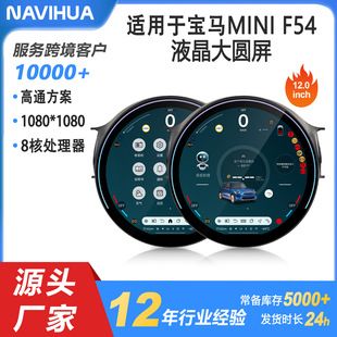 ناوبری خودرو با صفحه نمایش گرد برای مینی BMW F54/F60/R56/R60