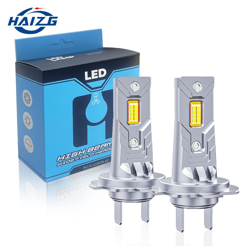HAIZG بین مرزی پرفروش خودروی D8 LED اصلاح چراغ جلو لامپ بزرگ با رمزگشایی چراغ جلو غیر استروبوسکوپی، جلو ... حجم فروش TOP10%