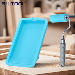 ست چسب پخش کن سیلیکونی و برس رولر برای نجاری