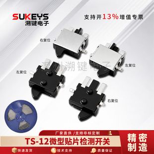 عرضه مستقیم سازنده کلید قابل ردیابی TS-12 نوار سوئیچ محدود کننده لمسی نور میکرو سوئیچ بازنشانی چپ و راست TS-12 ظرف 48 ساعت ارسال می شود