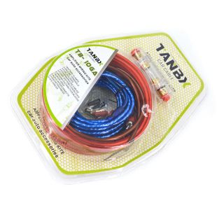 کابل کیت آمپلی فایر خودرو TB-10GA با روکش مس و آلومینیوم