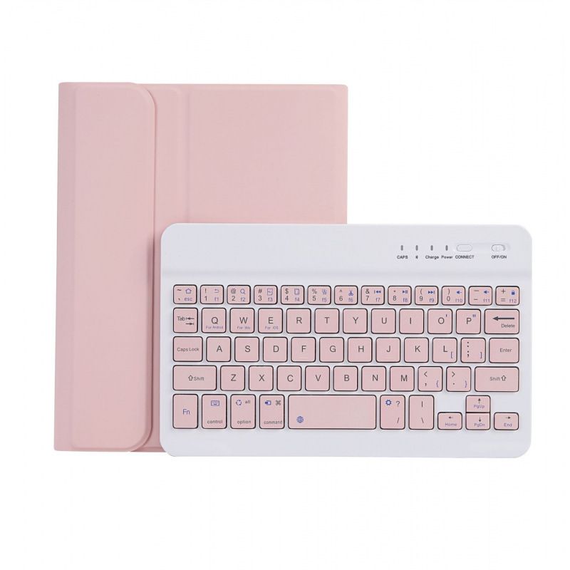 مناسب برای 2024 iPad mini 67 قاب محافظ تبلت با شیار قلم صفحه کلید بلوتوث بی سیم کیف محافظ جدید نوع IP ضد سقوط و ضد سایش